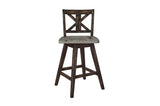Close-up of chair swivel mechanism