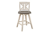 Swivel side chair from Amsonia White Sand set