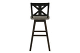 Back view of dining chair showing frame