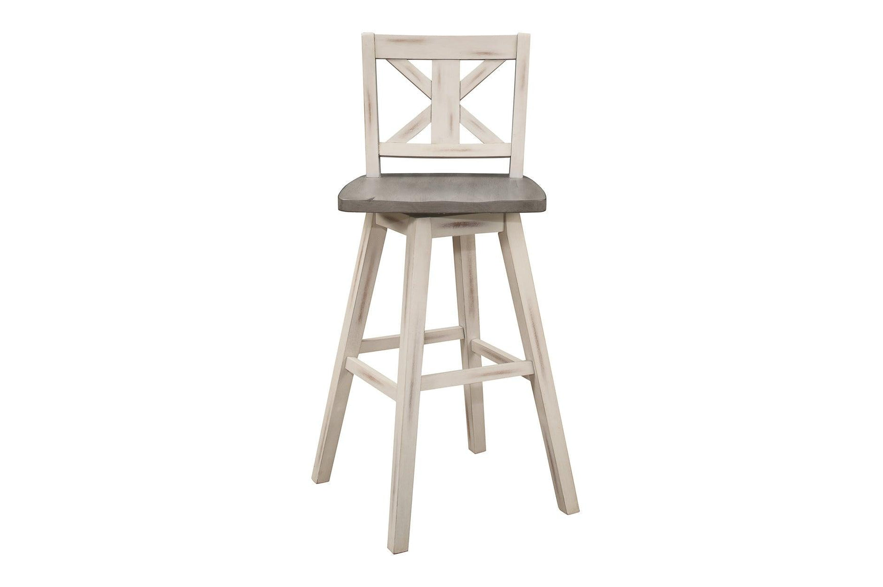 main view of Amsonia White Sand Rectangular Counter Height Set furniture
