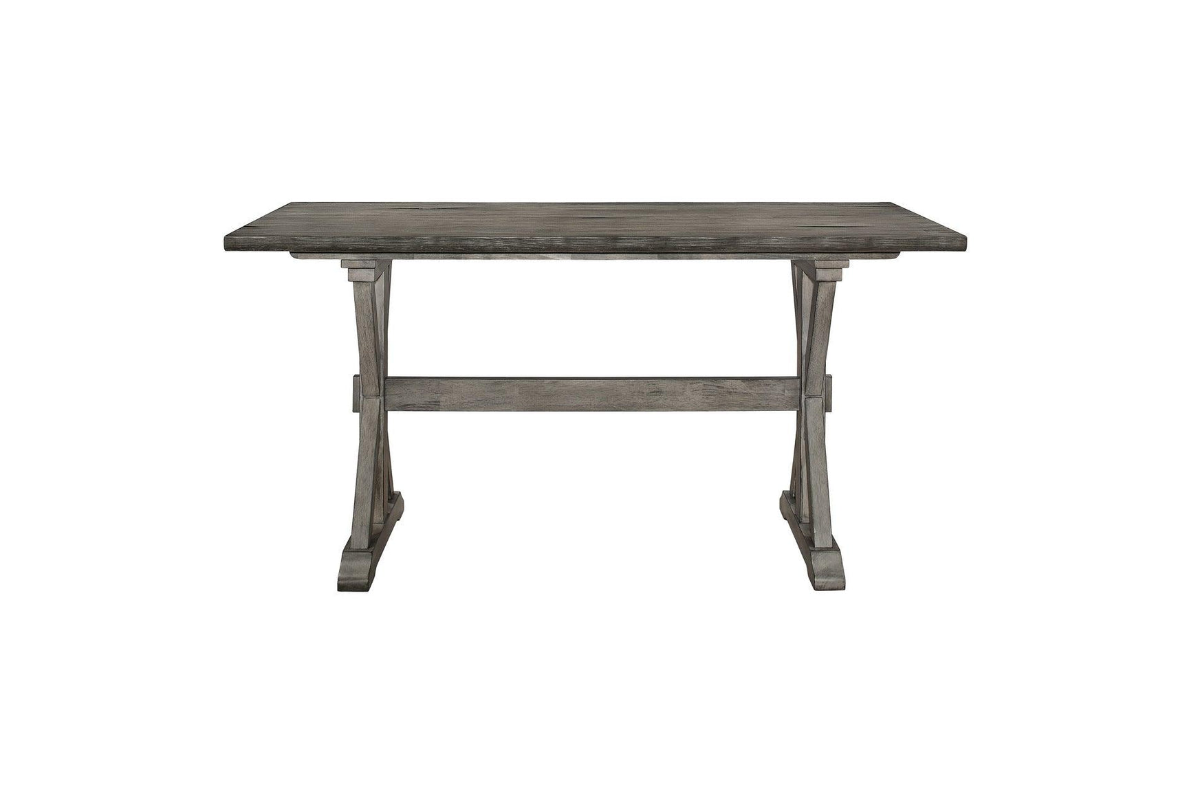 detail view of Amsonia White Sand Rectangular Counter Height Set furniture