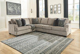 main view of Bovarian Stone Chenille 3-Piece Sectional sectional sofa