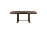 Front angle of Wieland dining set with chairs