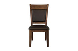 Main front view of Wieland brown dining set