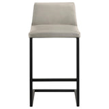 Vardon Genuine Leather Tan Bar Stool Set of 2 — product image 3