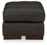 side view of Luigi Thunder Sofa, Loveseat, Chair and Ottoman furniture