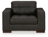 main view of Luigi Thunder Sofa, Loveseat, Chair and Ottoman furniture