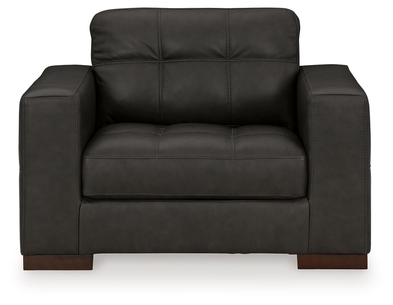main view of Luigi Thunder Sofa, Loveseat, Chair and Ottoman furniture