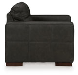 main view of Luigi Thunder Sofa, Loveseat, Chair and Ottoman furniture