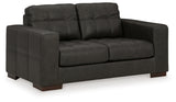 detail view of Luigi Thunder Sofa, Loveseat, Chair and Ottoman furniture