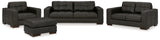side view of Luigi Thunder Sofa, Loveseat, Chair and Ottoman furniture