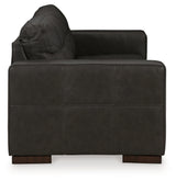 main view of Luigi Thunder Leather Sofa furniture