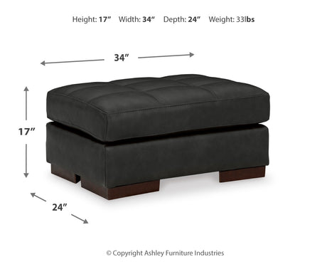 Luigi Thunder 4-piece living room furniture set