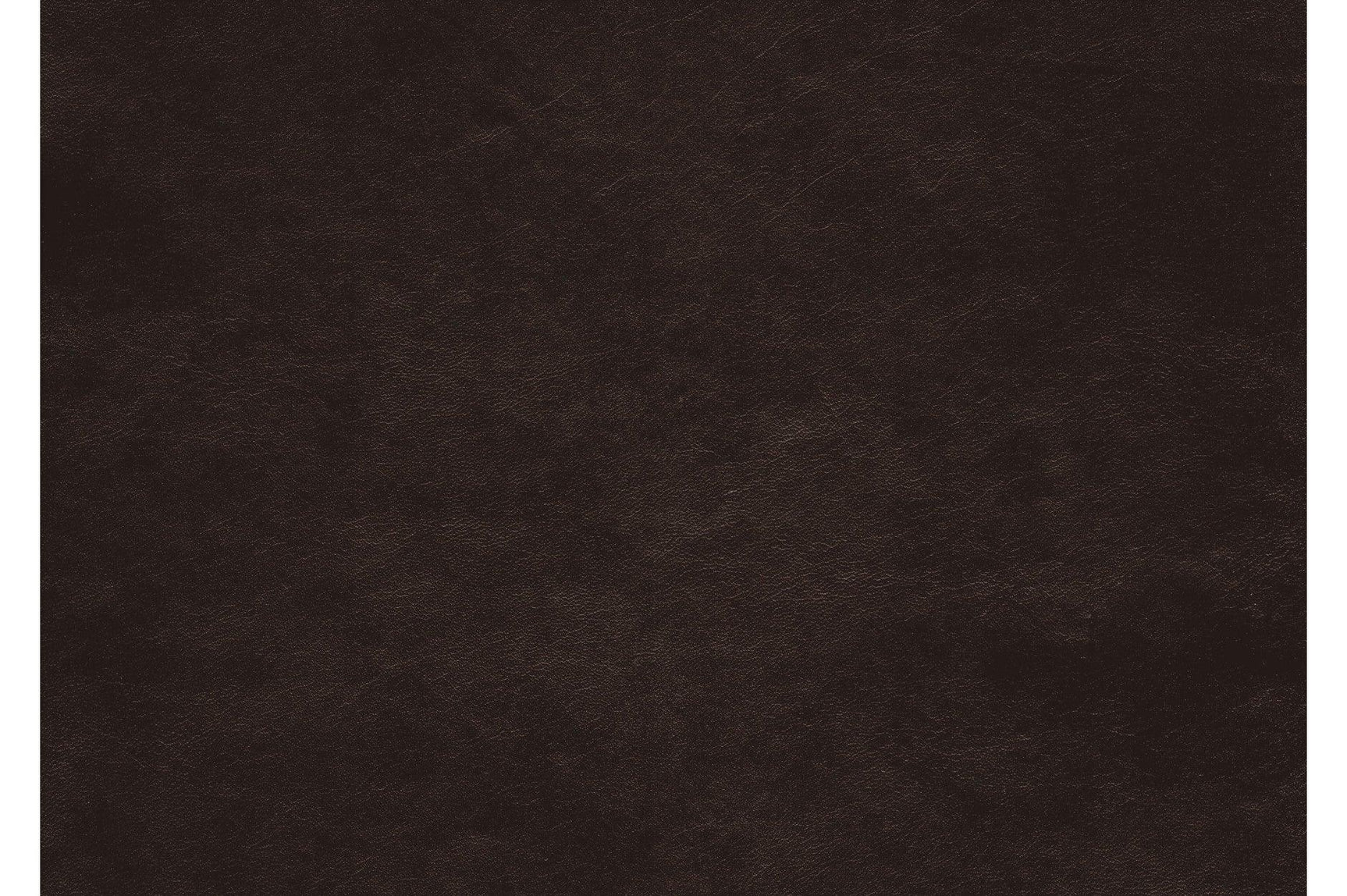 Side profile of Oxton Espresso faux leather upholstered chair