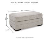 Diagram with dimensions of Eastonbridge Chair