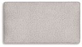 Clearbrooke Ottoman top view illustrating cushioned seating area