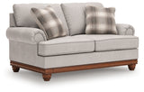 main view of Clearbrooke Sandstone Sofa and Loveseat furniture