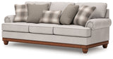 side view of Clearbrooke Sandstone Sofa and Loveseat furniture
