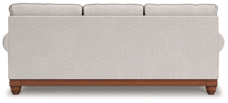 Clearbrooke sofa chenille fabric detail