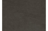 Fabric and finish swatches for Holders Gray Faux Leather Dining Set
