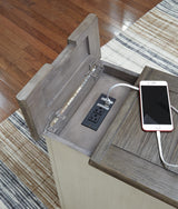 Bolanburg Two-Tone Coffee Table and 1 End Table Set — detail view