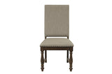 Front view of side chairs