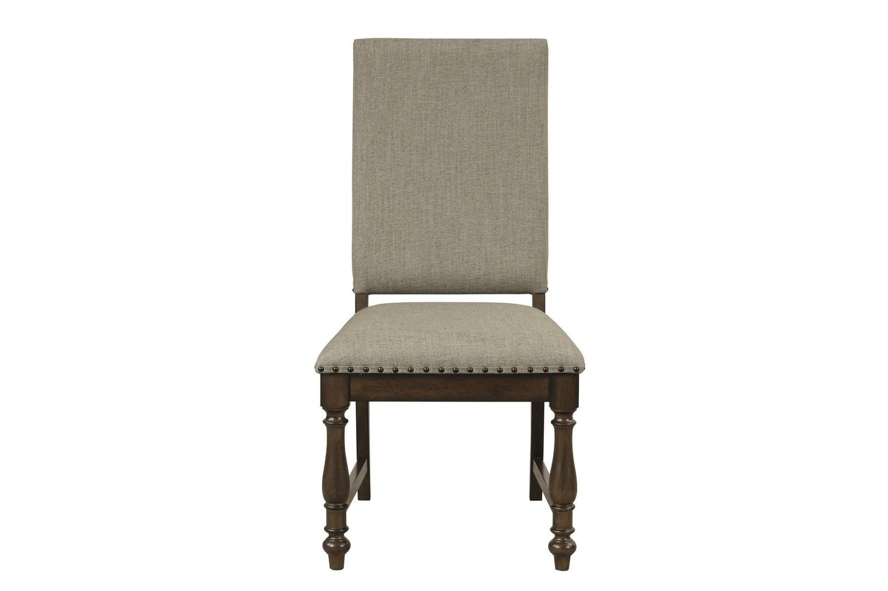 Front view of side chairs