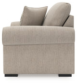 Sararose Heather chenille oversized chair side alternative view
