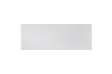 Connected White Fabric Rectangular Counter Height Dining Set top view