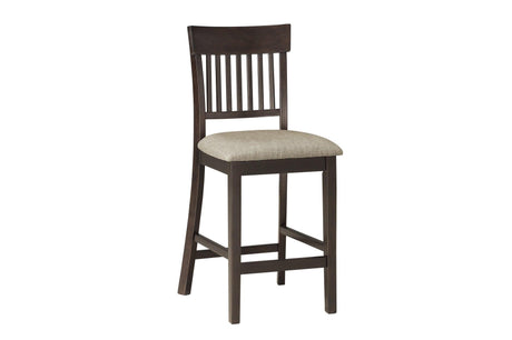 Side angle of Balin dining set with bench and chairs