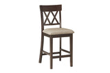 Top angle showing Balin dining table surface and chairs