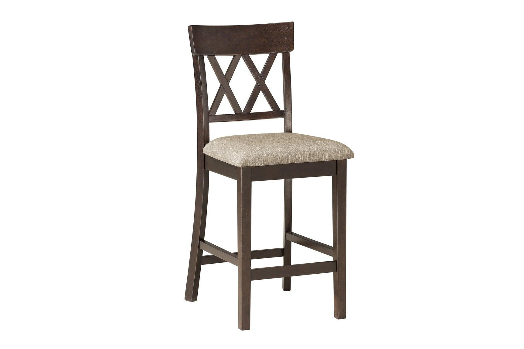 Top angle showing Balin dining table surface and chairs