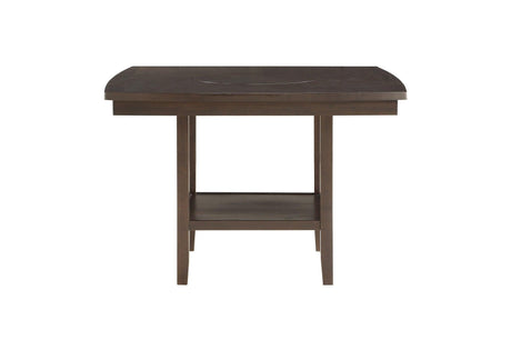 Front view of Balin dining set with side chairs