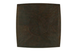 Detail view of woodgrain finish on Balin rectangular table