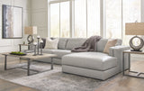 Main view showing cushions of Amiata Glacier sectional
