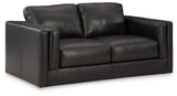 Amiata Loveseat side angle showcasing arm detail
