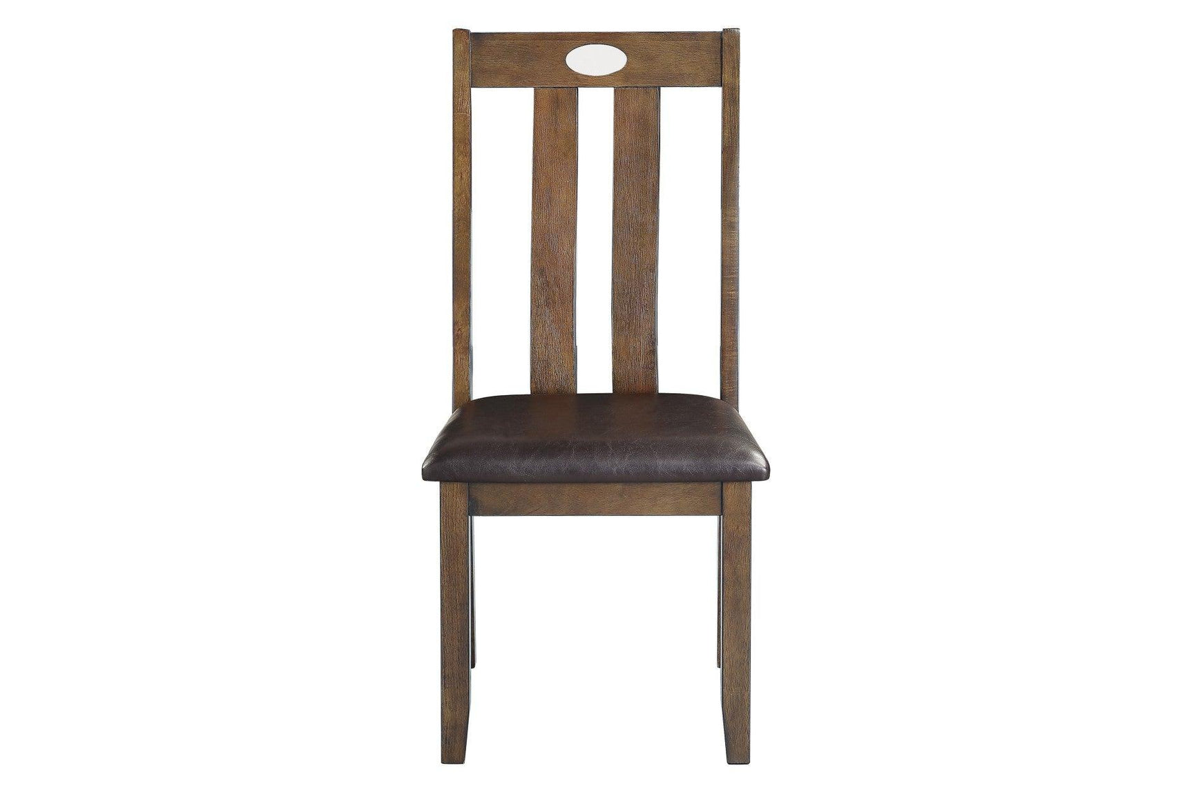 Weston Brown dining chair front