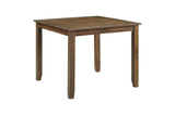 Weston Brown dining table side detail