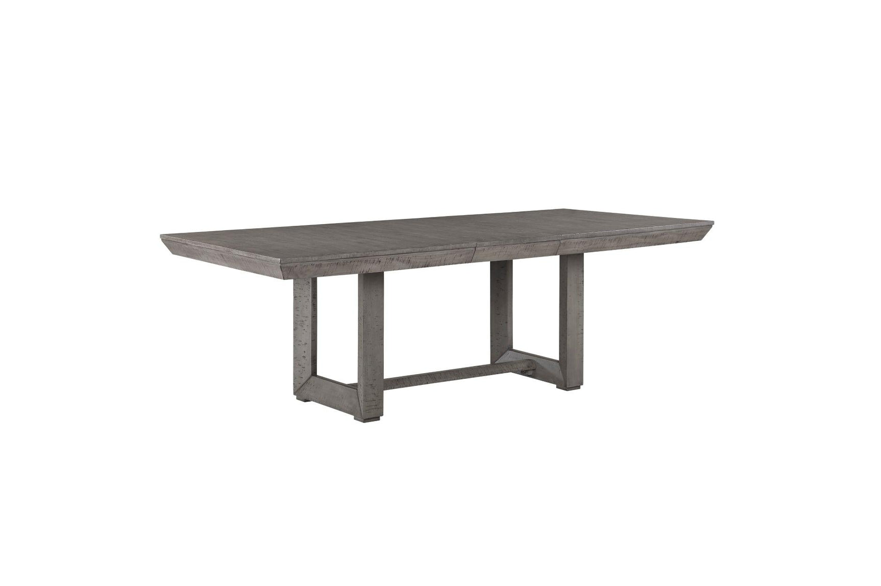 side view of dining chairs and table