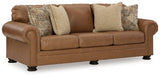 angle of caramel ottoman