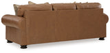 back and side view of Carianna sofa set