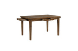 Tigard Brown Counter Height Dining Set detail closeup