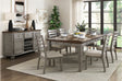 Main view of Tigard Gray Dining Room Set dining room furniture