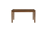 Detail of fabric-upholstered chair from Prineville Brown Dining Room Set