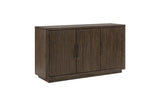 angled view of Brookings Brown Dining Set