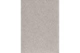 back view of Brookings Beige Fabric Dining Chair