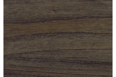 Detail of Daye dining table wood panel