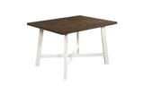 Detail of Troy dining table side view
