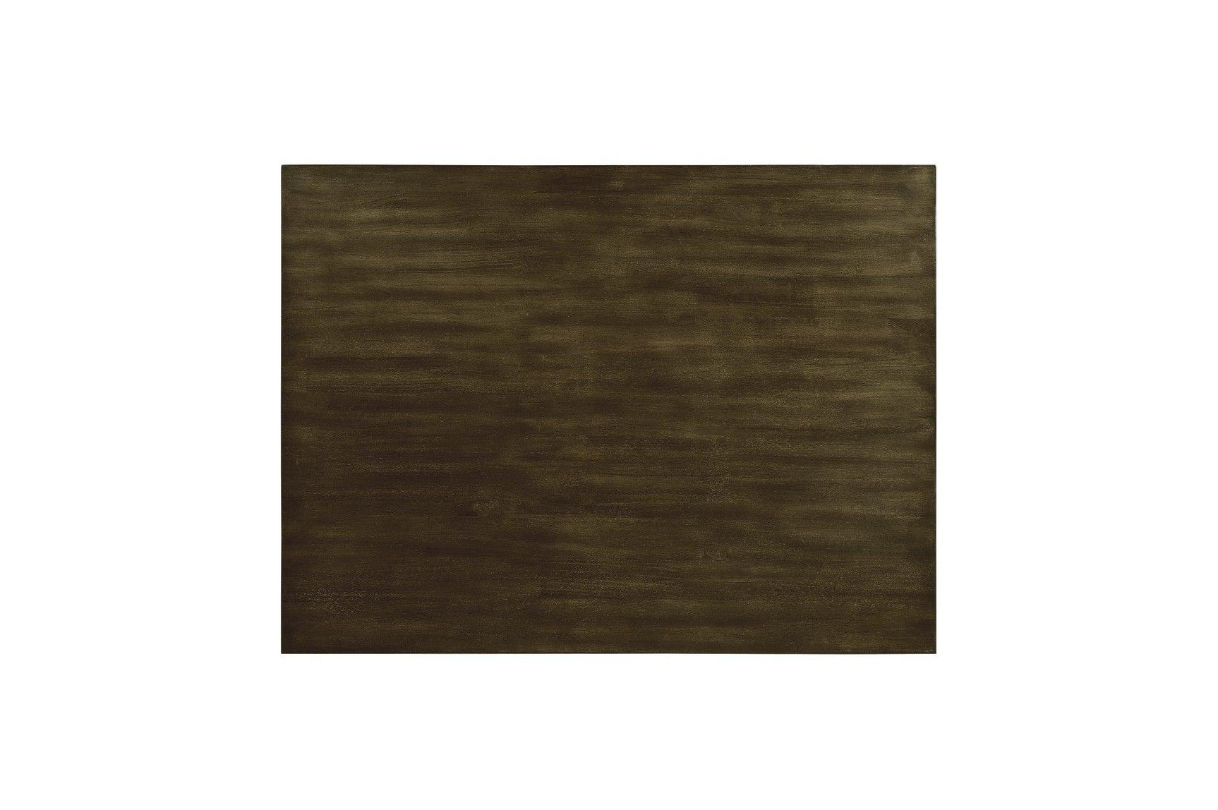 Top view of Troy white and gray dining table
