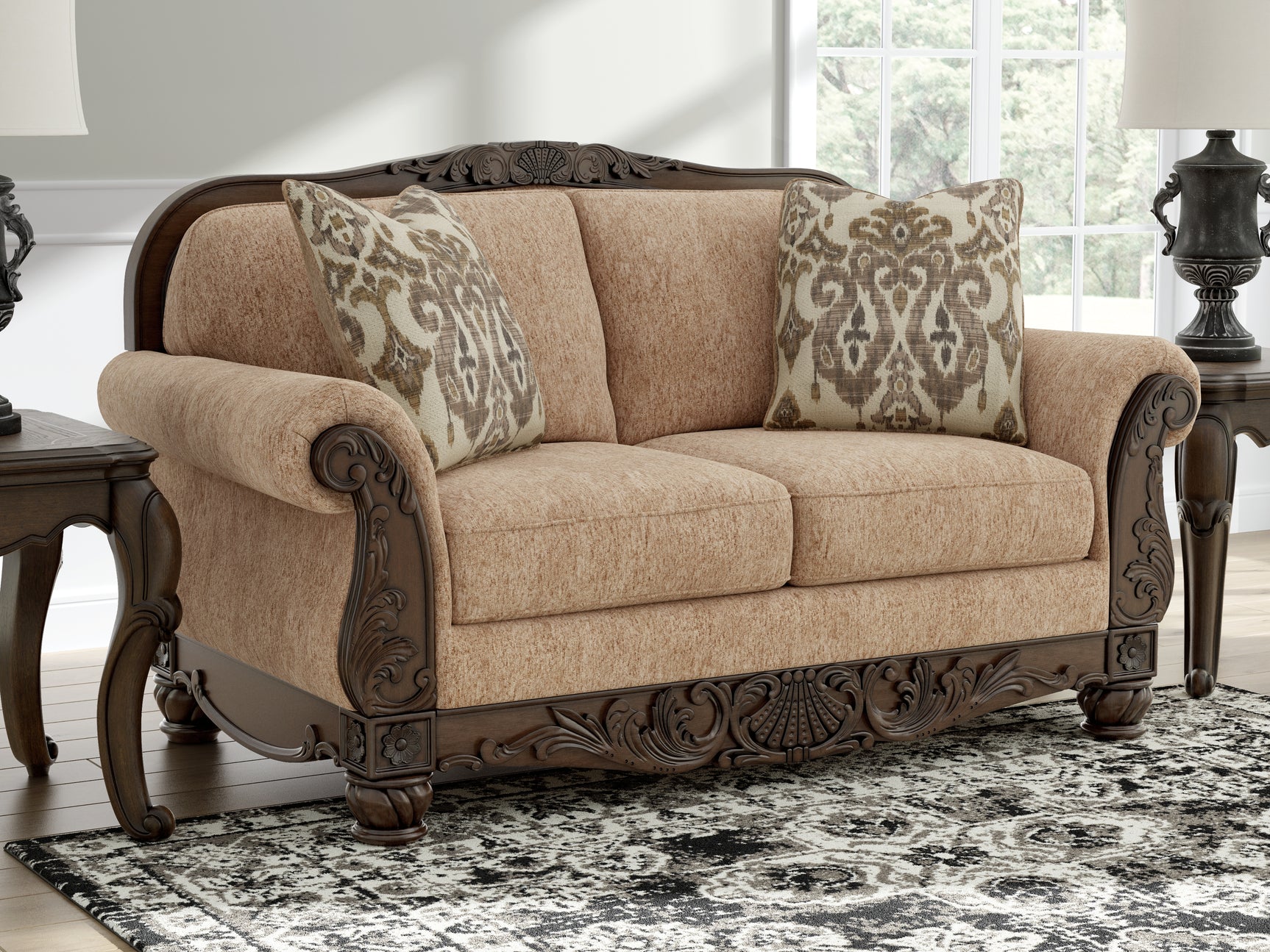 Chelsworth Golden Sofa and Loveseat